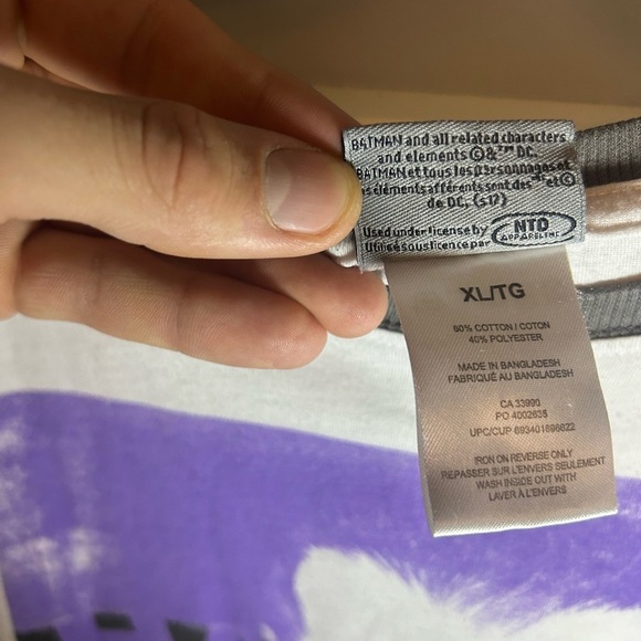 90's rare Batman Official Joker ringer t-shirt - Picture 3 of 8